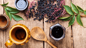 Tea With Elderberry Jam