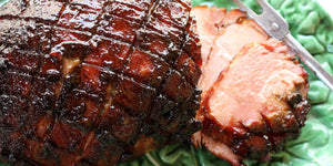 Elderberry Glazed Ham