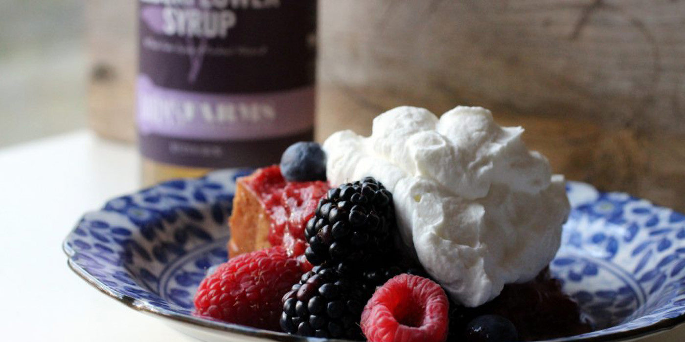 Elderflower Whipped Cream